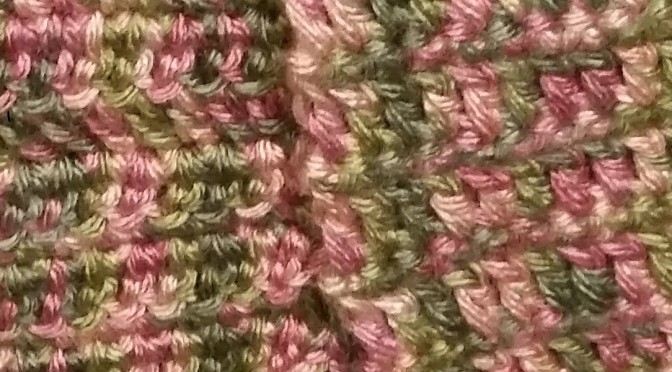 Crochet Scarves 2015 ~ adding a border to #1 ~ “The Emilie”